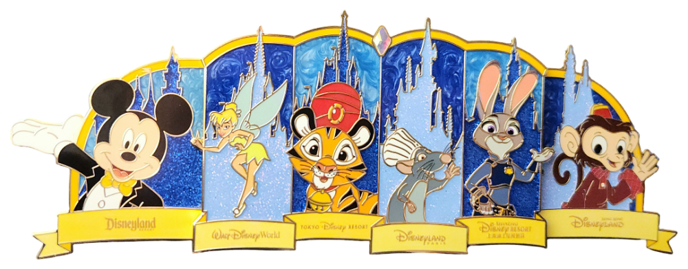 Disney Around the World — Super Jumbo | PIN 100061