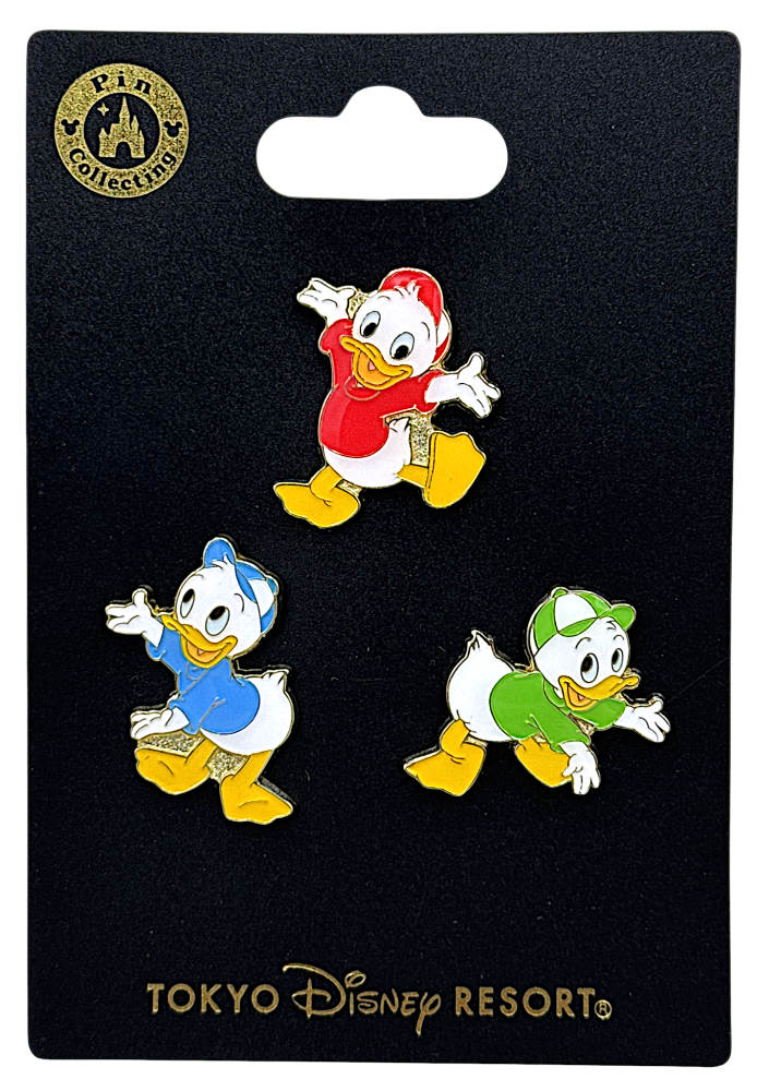 Huey, Dewey & Louie Pin Set