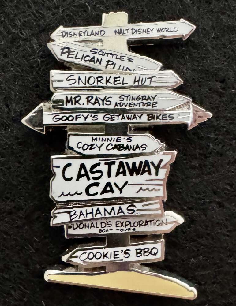 Castaway Cay - Directional Sign | PIN 100080