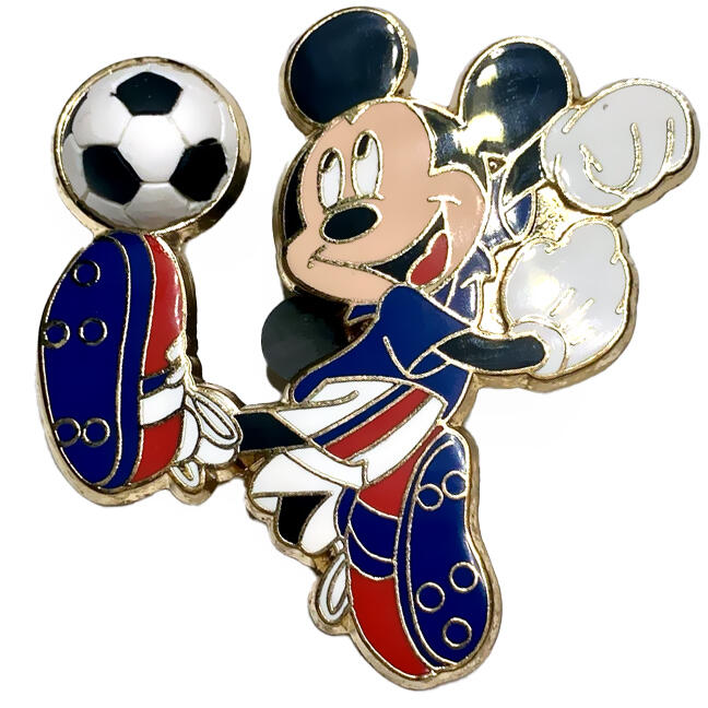 Disney Mall (ディズニーモール)　ピンバッジ　ミッキー　サッカー World Cup - Mickey | PIN 100430