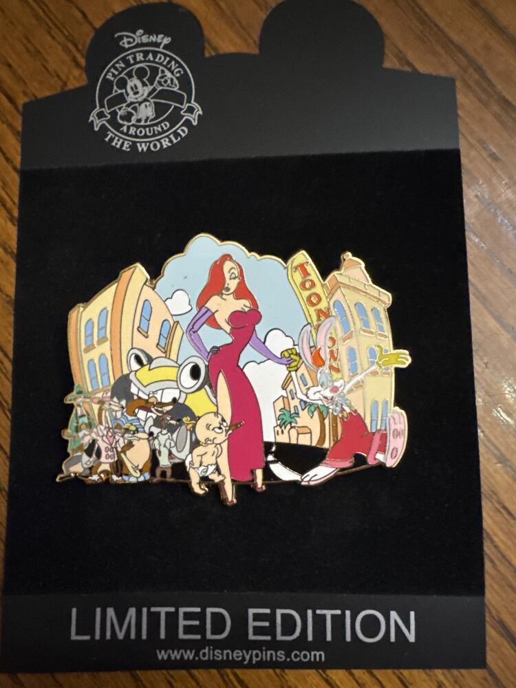 Pop Pin Jessica Rabbit Storybook Pin - Jessica Rabbit Toon Town | PIN 100667