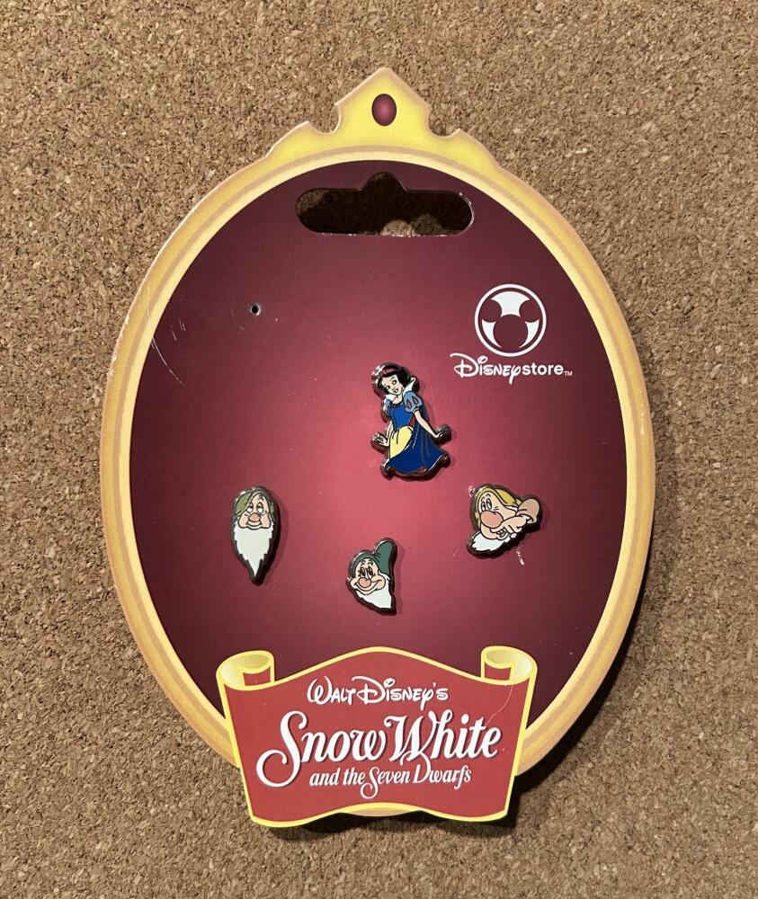 Snow White and Seven Dwarfs mini pin set #2 | PIN 101484