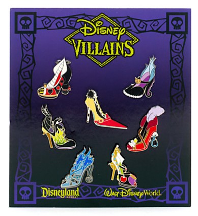 Disney Villain Designer Shoes - Villain Shoes Pin Booster