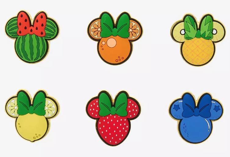 Minnie Mouse Fruit Silhouettes