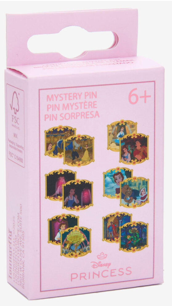 Beauty and The Beast Lenticular Scenes Mystery Collection
