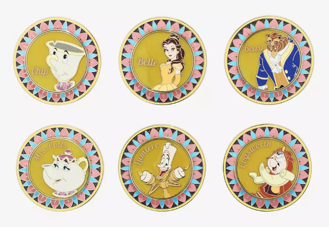 BoxLunch - Beauty and the Beast Dining Plates Spinning Blind Box