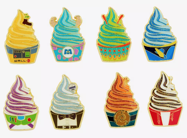 Disney Pixar Character Soft Serve Glitter