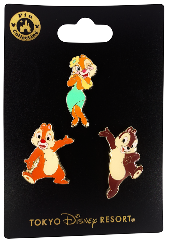 Chip, Dale, And Clarice Pin Set - Full Set
