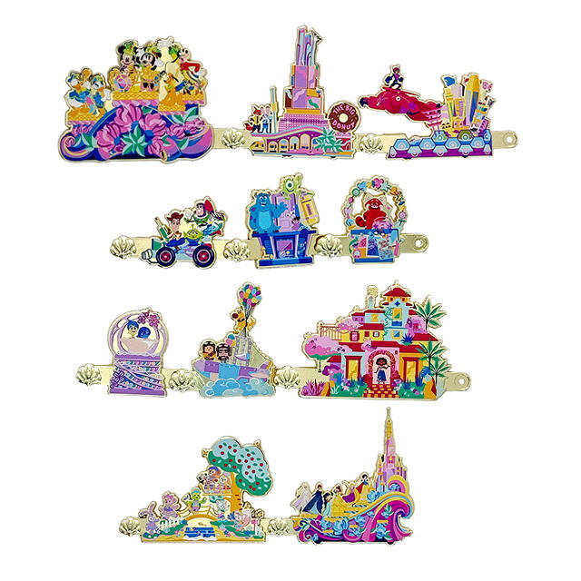 Hong Kong Disneyland 20th Anniversary - Parade Floats Mystery Pin