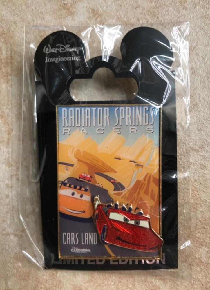 Rare Racers Pins Disneyland Attraction Posters - Radiator Springs Racers | PIN 102519