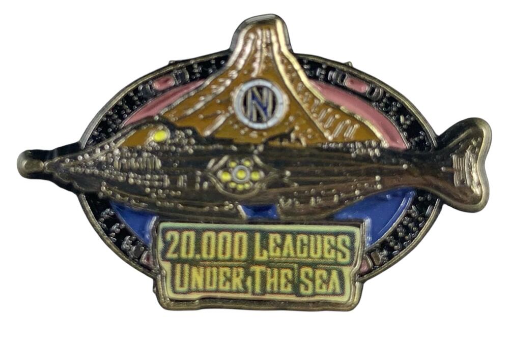 Volcano Pin 102600 - Nautilus - Mysterious Island - Volcano - 20,000 Leagues Under ...