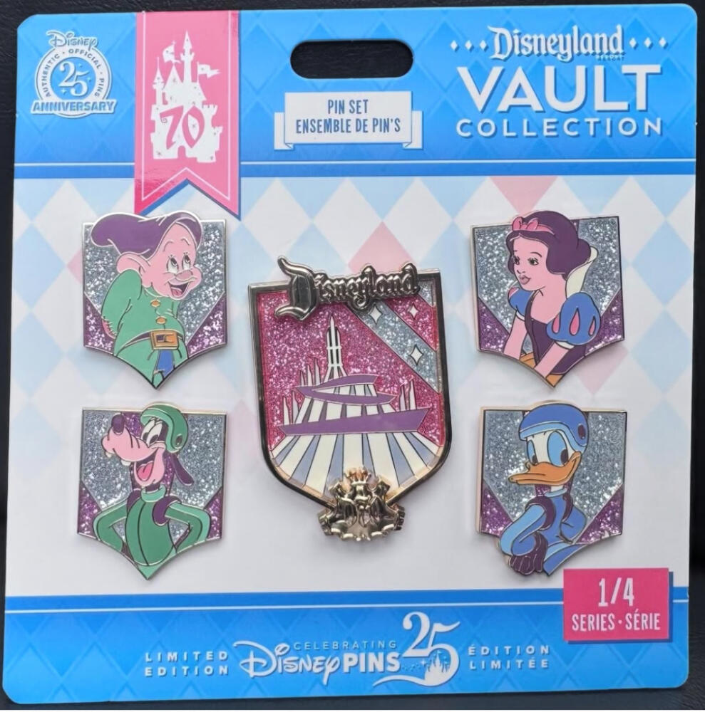 Disneyland Vault Collection - Tomorrowland Set | PIN 103156