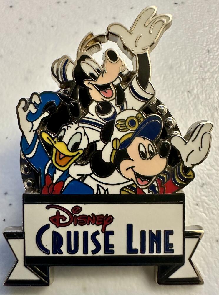 Disney Cruise Line - Mickey, Donald, Goofy | PIN 103185
