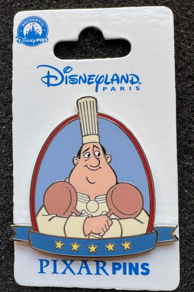 Disneyland Paris Core Pins - Ratatouille - Chef Gusteau | PIN 103334