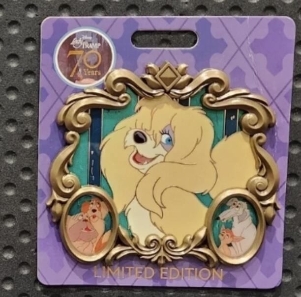 WDI Lady and the Tramp わんわん物語　レディ　ピンバッジ WDI Lady and the Tramp わんわん物語 レディ ピンバッジ Lady
