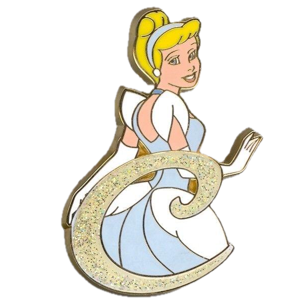 Princess Letters - Cinderella - C | PIN 103637