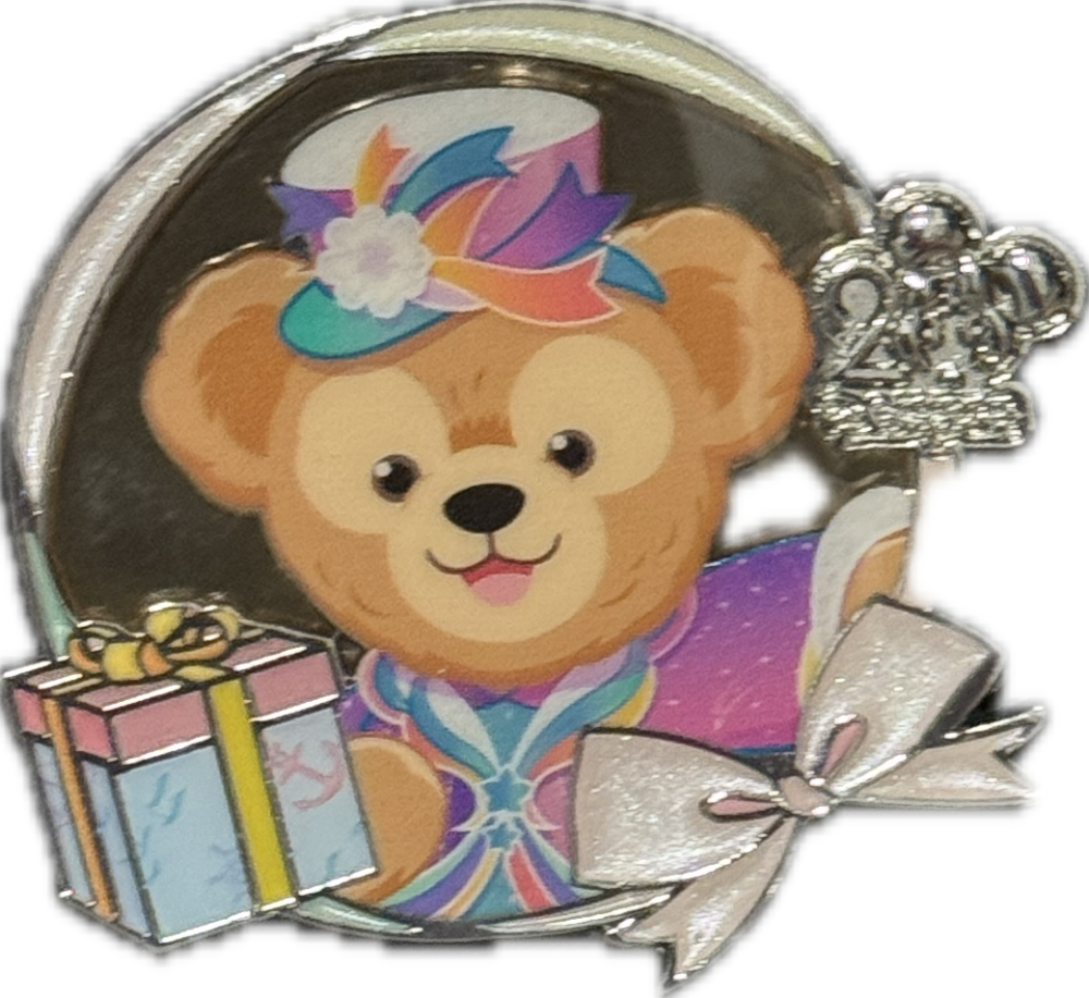 ♡Duffy♡② Duffy & Friends Mystery Pin Blind Pack HKDL 20th Anniversary