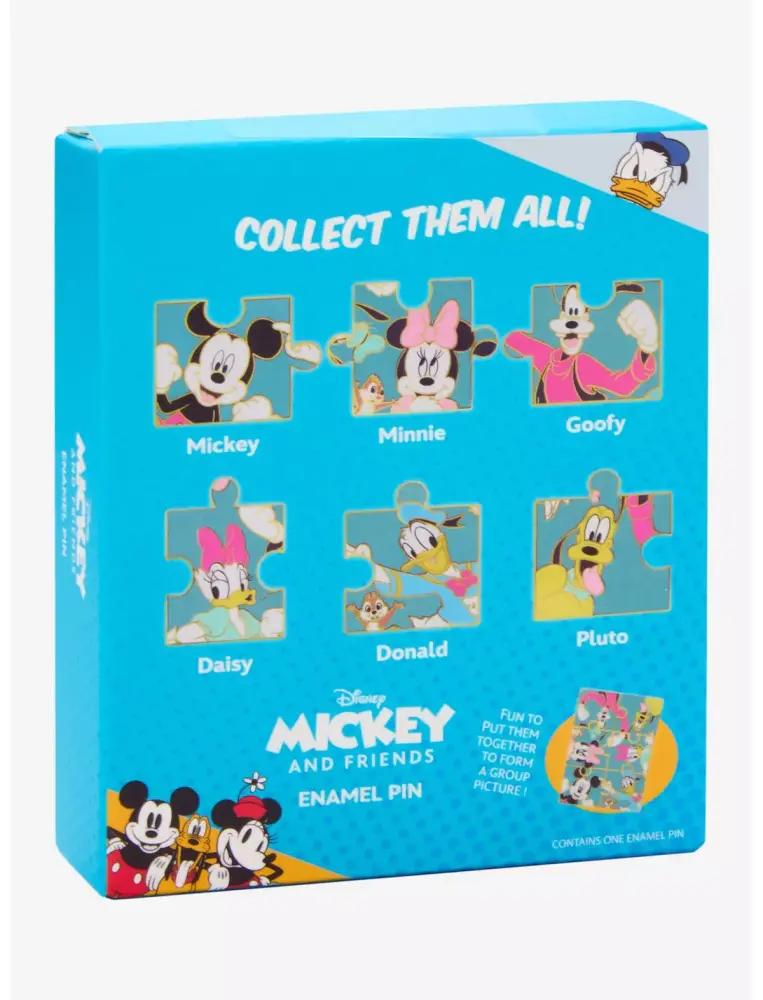 BoxLunch - Mickey Mouse & Friends Group Puzzle Blind Box