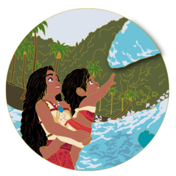 Beloved Tales Series - Moana 2 - Moana and Simea | PIN 103979