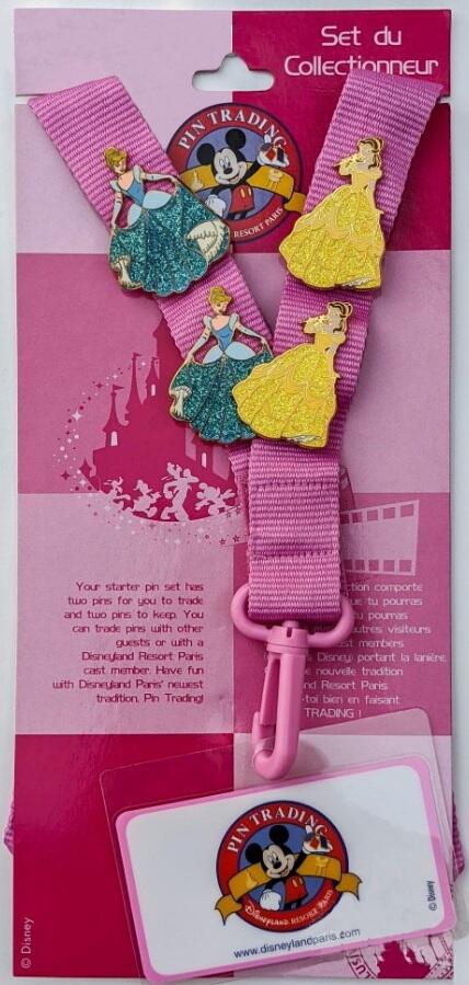 Princess Lanyard Starter Collection 2003 Full Set