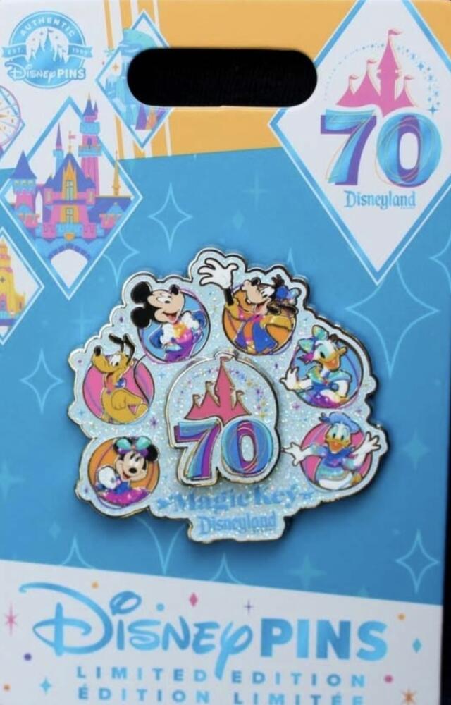 Disneyland Resort 70th Anniversary Celebration - 70th Mickey