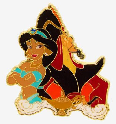 Disney Princess & Villain Duo Blind Box - Jasmine & Jafar | PIN 104260