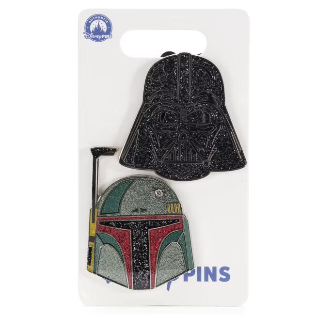 Darth Vader / Boba Fett Glitter Helmets