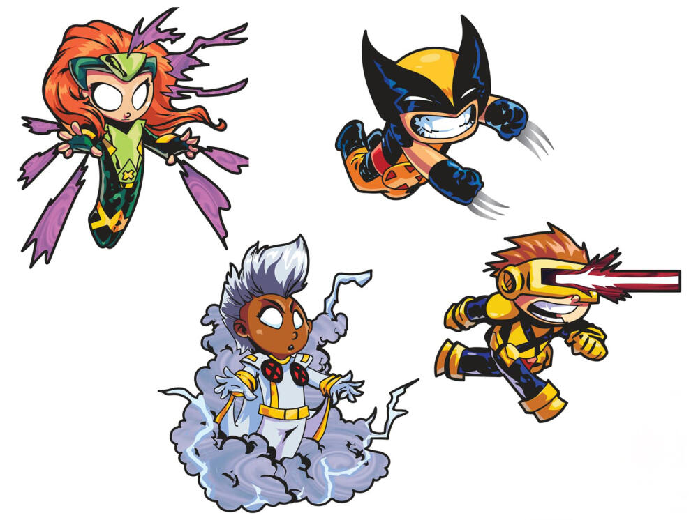 X-Men Pin Set