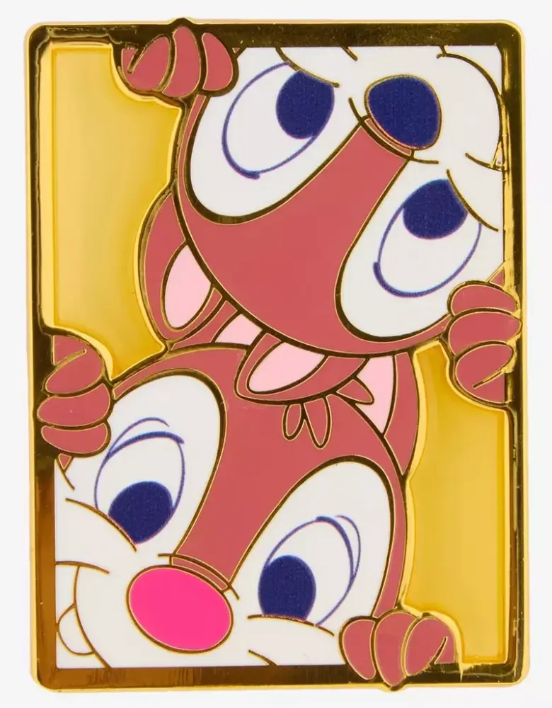 BoxLunch - Disney - Chip & Dale Stained Glass Portrait | PIN 104719