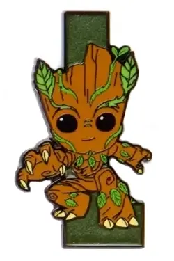 Marvel We Are Groot Mystery Pin Set - Groot as Black Panther - L | PIN ...