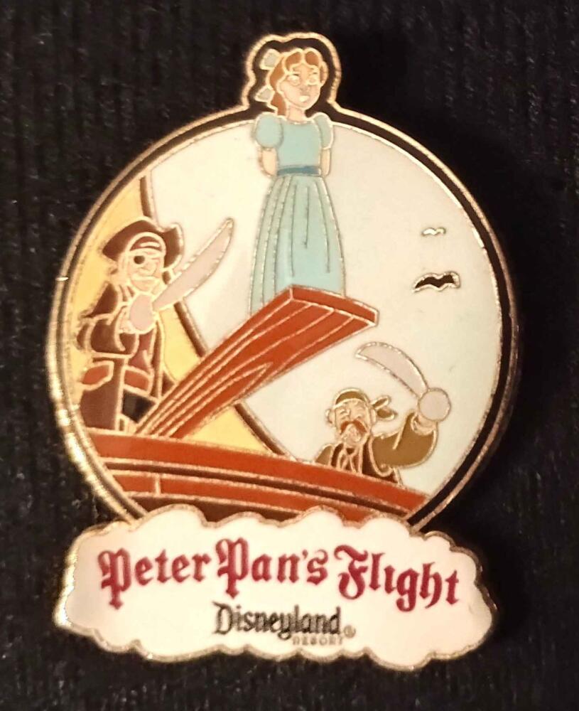 Attraction Trios - Peter Pan's Flight - Wendy Walking the Plank