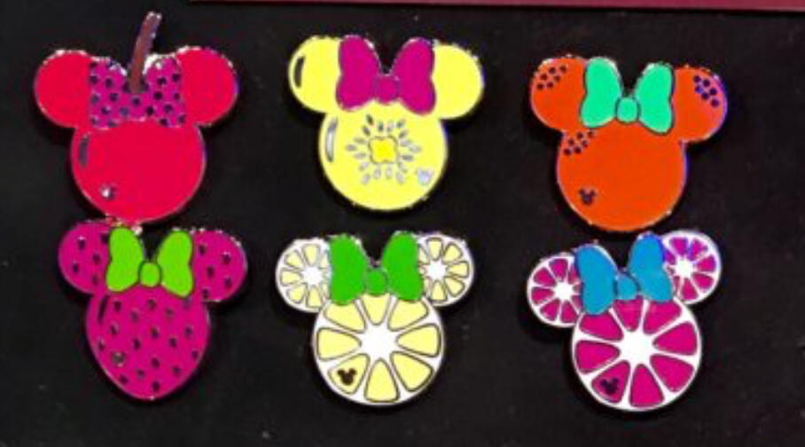 DLR Hidden Mickey Series 2017: Minnie Fruit Icons Collection