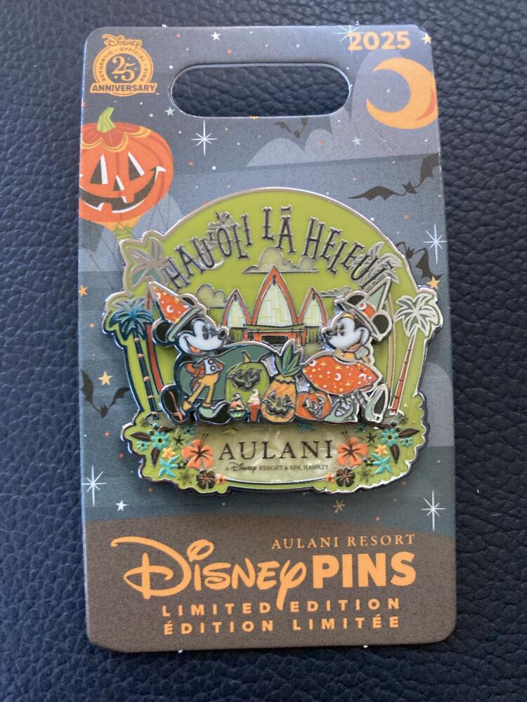 Halloween 2025 - Aulani Resort Happy Halloween | PIN 105041
