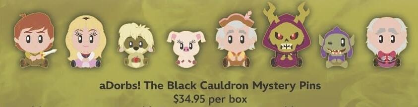 The Black Cauldron aDorbs! Mystery Collection