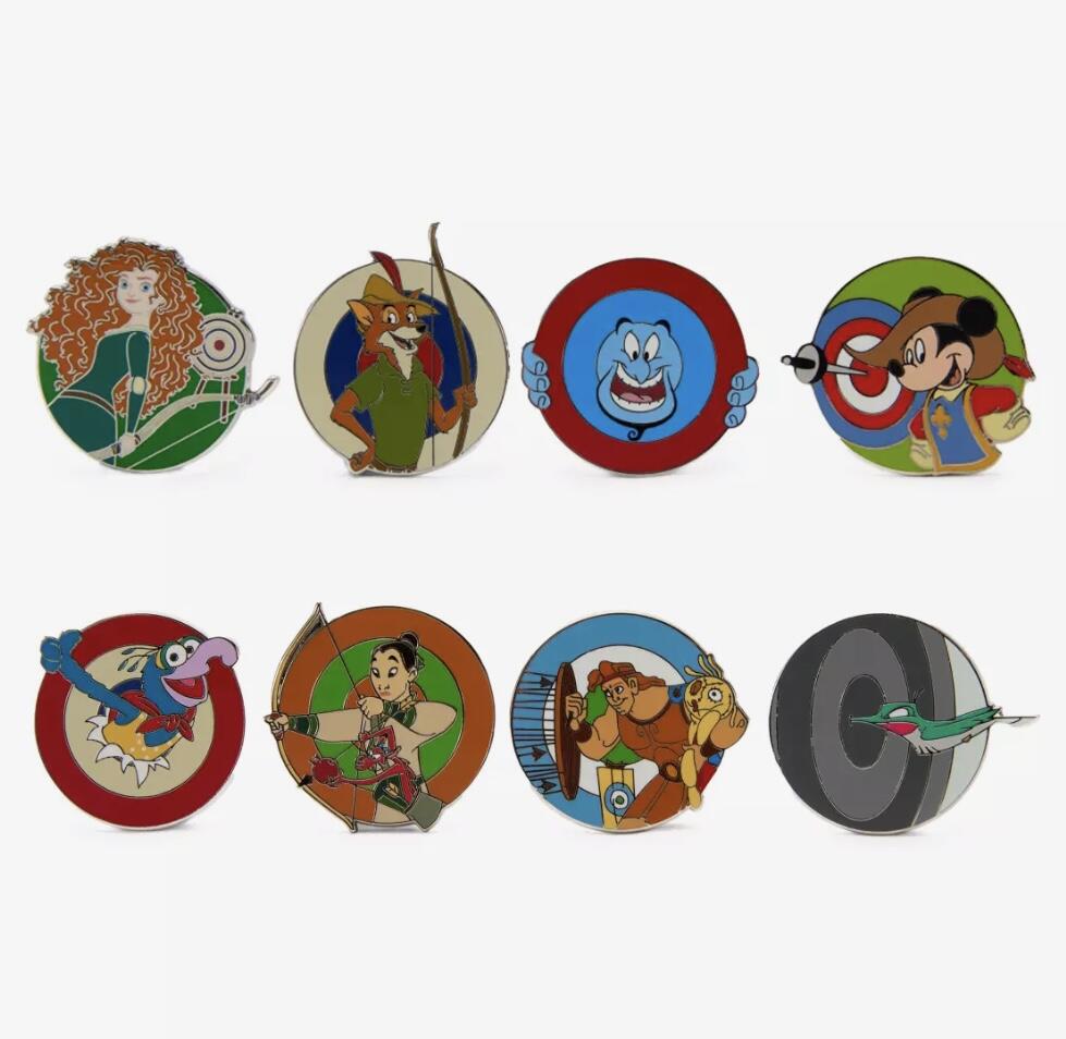 Magical Marksmen Mystery Pin Set
