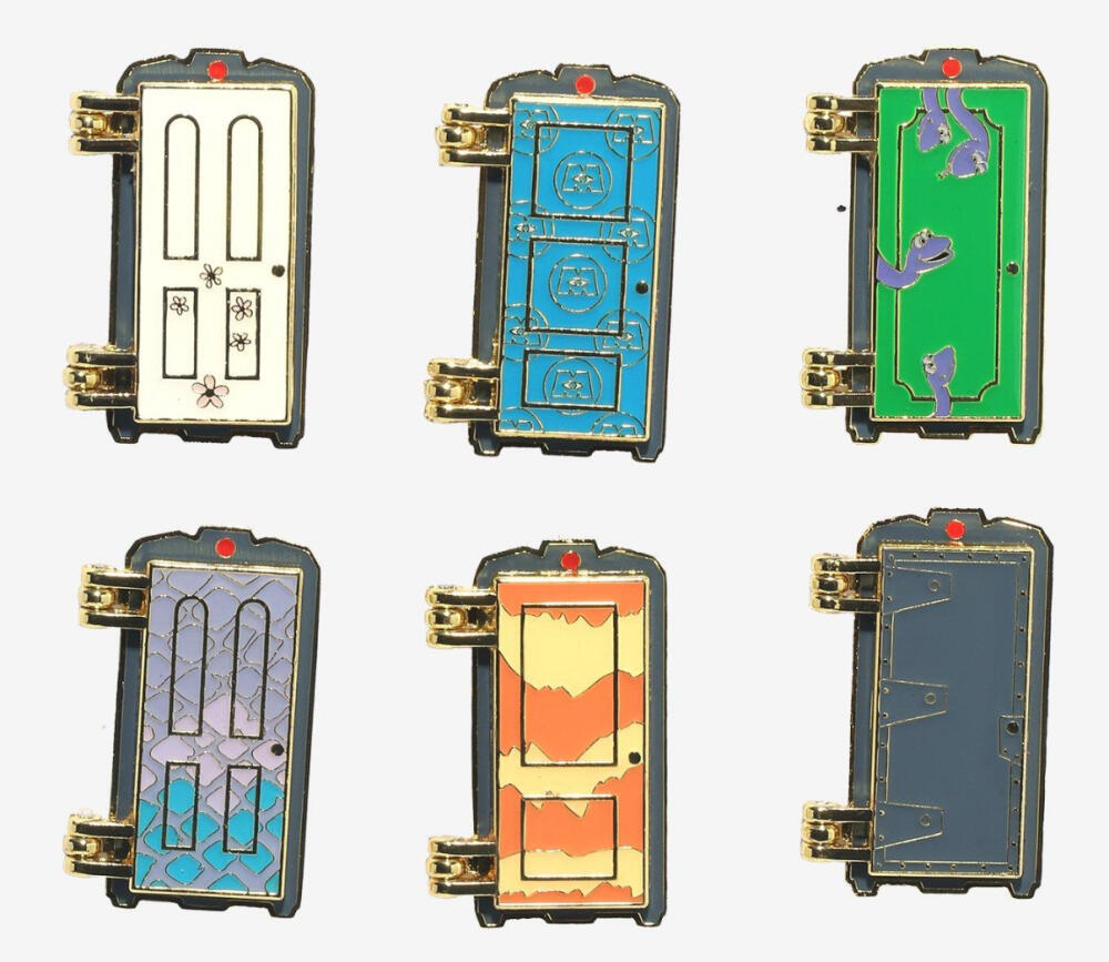 Monsters, Inc. Door Blind Box Hinged Pin Set