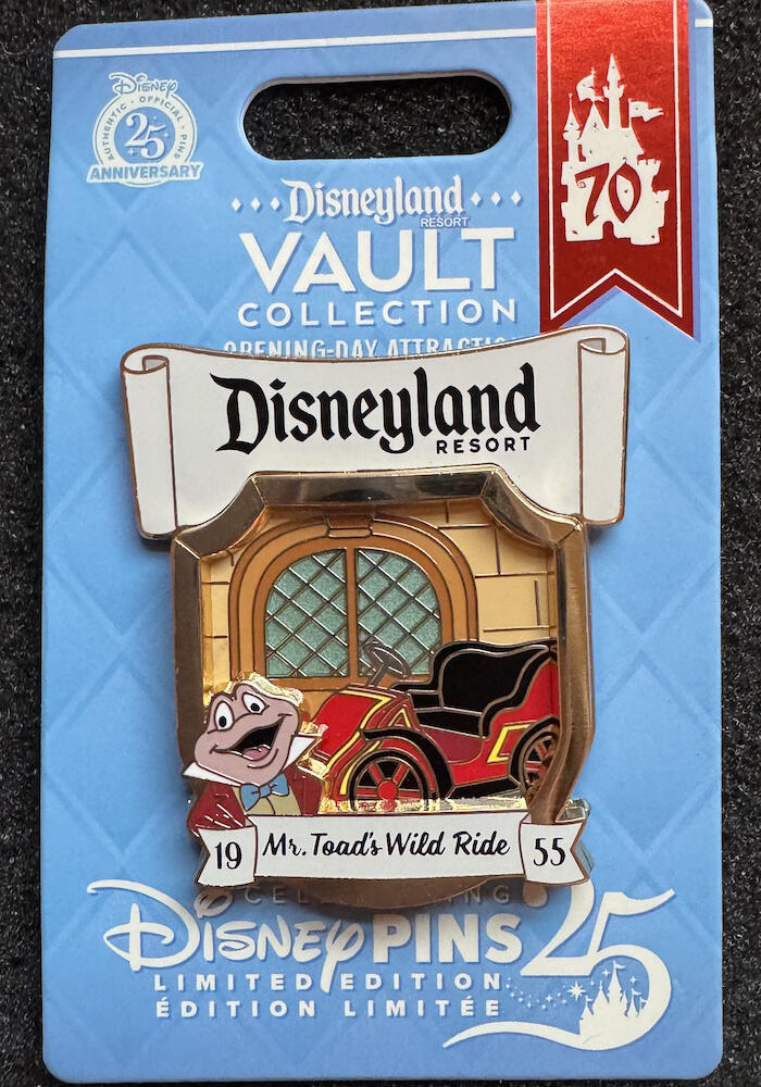 Disneyland Vault Collection - Mr. Toad's Wild Ride | PIN 105989