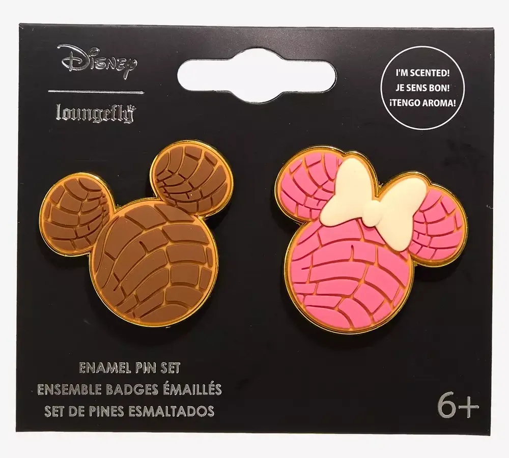 Mickey and Minnie Mexican bread (Conchas)