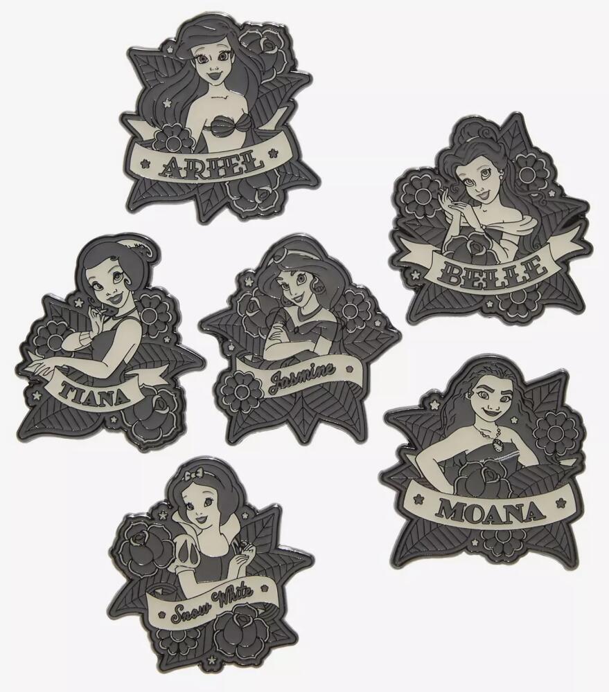 Hot Topic - Princess Black & White Tattoo Blind Box