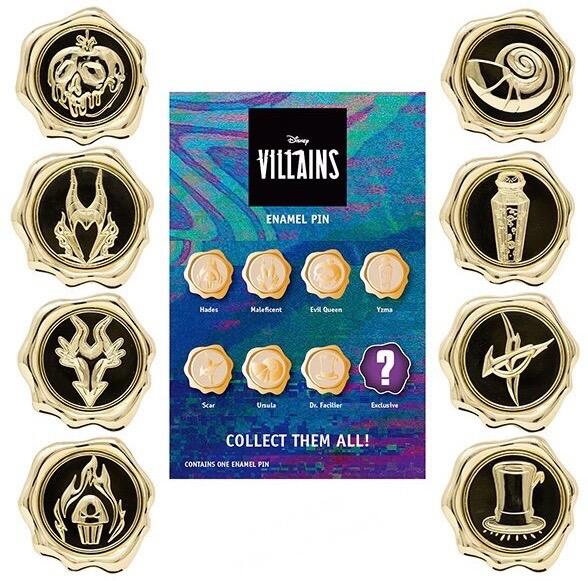 Pink A La Mode (PALM) - Disney Villains Gold Wax Seal Mystery
