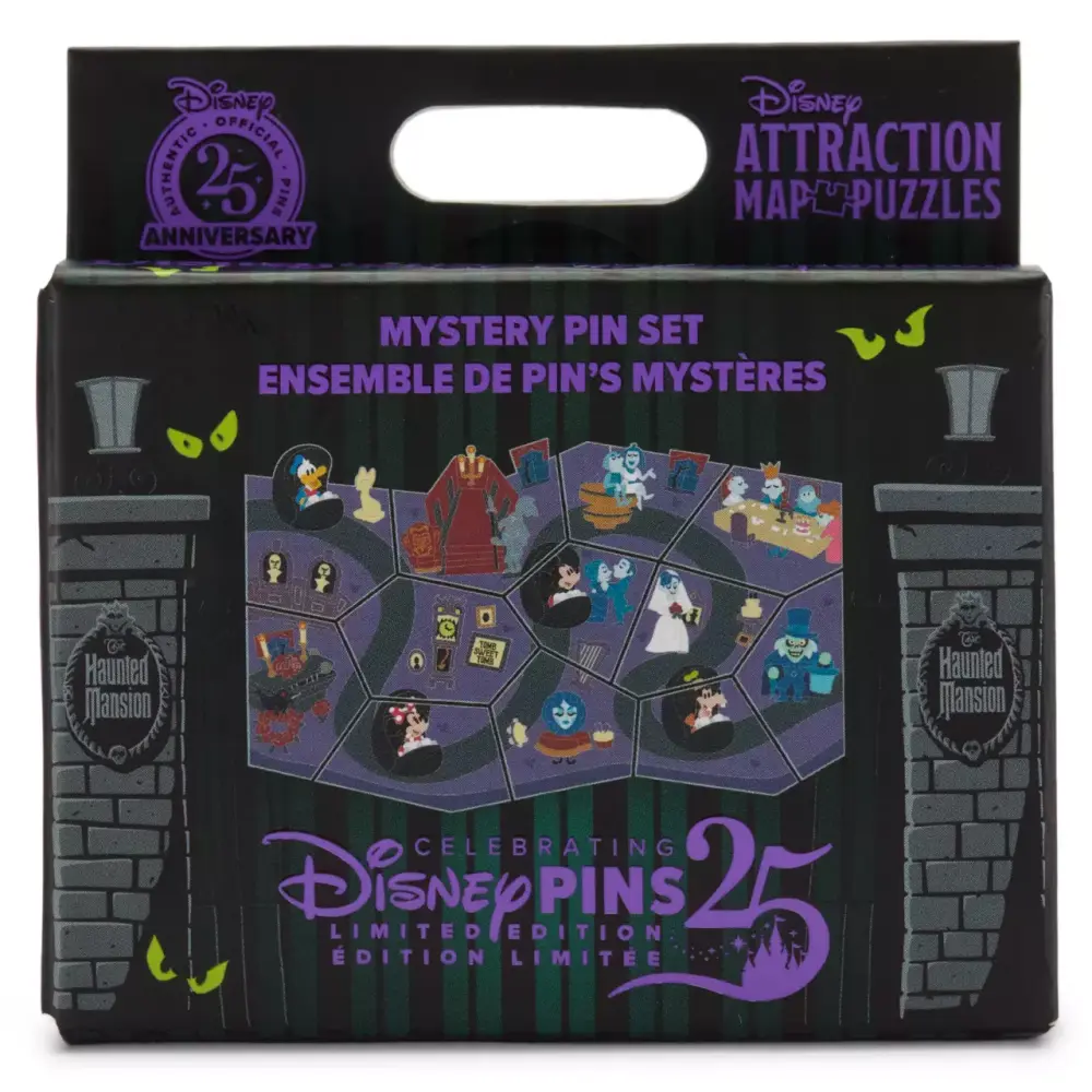 Attraction Mystery Map Puzzles: Haunted Mansion (DLR)