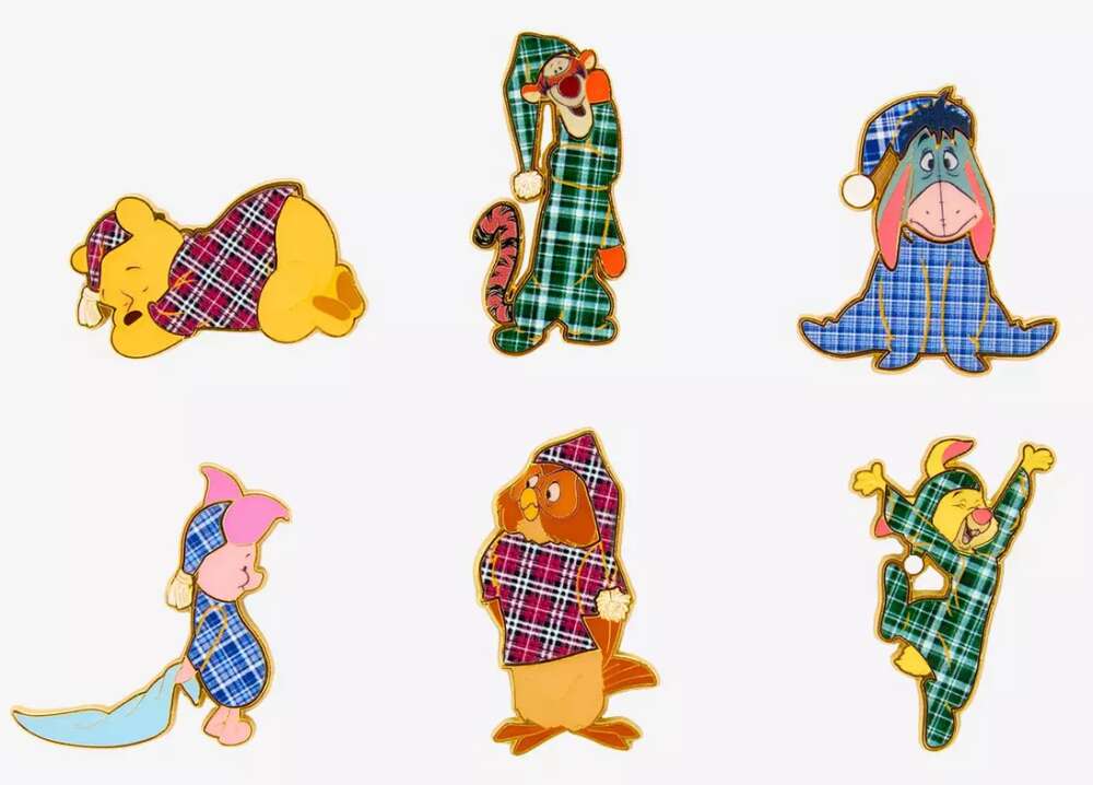 BoxLunch - Disney Winnie the Pooh Plaid Pajamas Blind Box