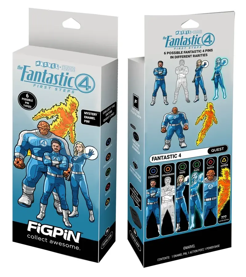 FiGPiN Quest - The Fantastic Four: First Steps