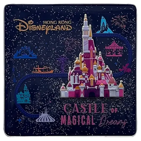107206 - Hong Kong Disneyland Skyline - Castle of Magical Dreams