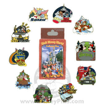 Characters on Walt Disney World Attractions Mystery Collection