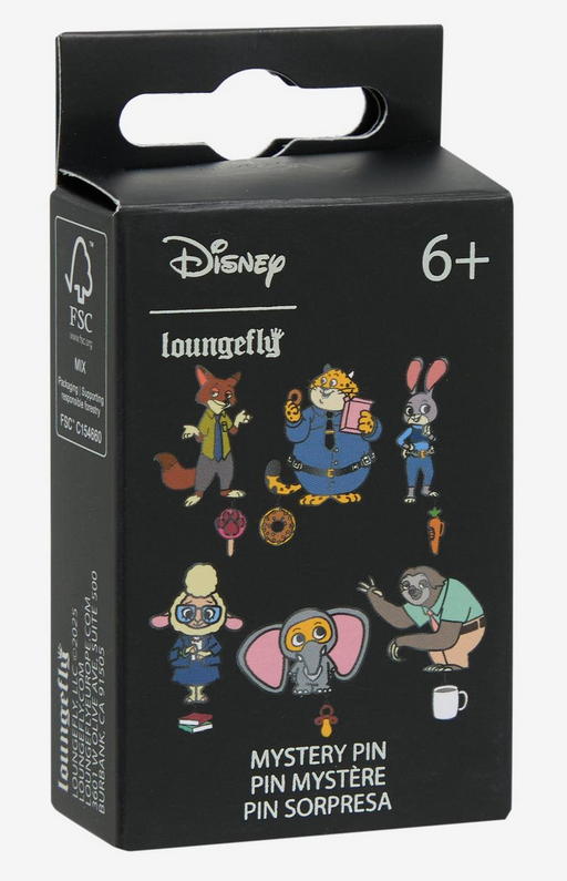 Disney Zootopia Charmed Blind Box Enamel Pin