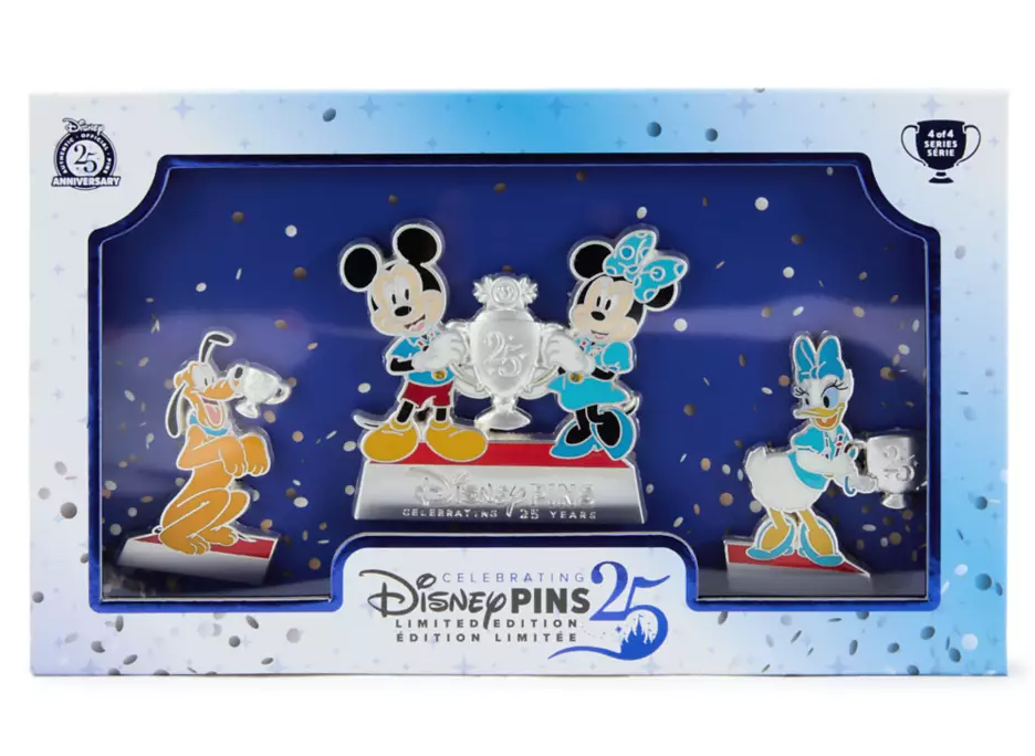 Celebrating 25 Years of Disney Pin Trading - Mickey Mouse and Friends ...