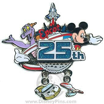 EPCOT 25th Anniversary Disney Trading Pin Series | Pin & Pop