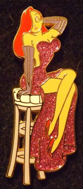 Jessica Rabbit Standing Who Framed Roger Rabbit - Jessica sat on stool | PIN 14429