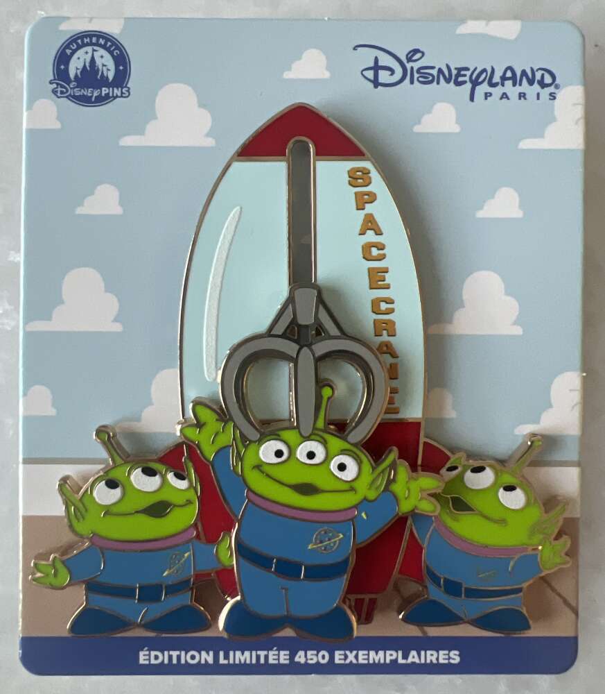 Toy Story 30 Years & Beyond Pin Trading Event - Aliens with Claw